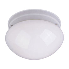 Load image into Gallery viewer, Essentials 588 Flush Mount Ceiling Light in 9-Inch/White/White.