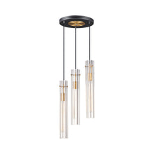 Load image into Gallery viewer, Flambeau 3 Light Pendant Light.