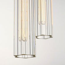 Load image into Gallery viewer, Flambeau 3 Light Pendant Light in Detail.