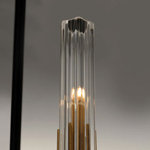 Load image into Gallery viewer, Flambeau LED Chandelier in Detail.