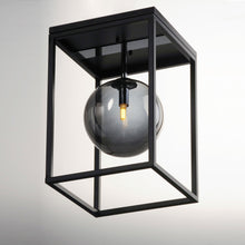 Load image into Gallery viewer, Fluid LED Flush Mount Ceiling Light in Detail.