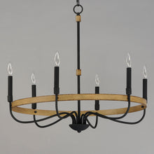 Load image into Gallery viewer, Franklin Chandelier in Detail.