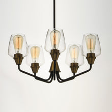 Load image into Gallery viewer, Goblet Chandelier in Detail.