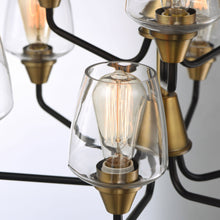 Load image into Gallery viewer, Goblet Multi Tier Chandelier in Detail.