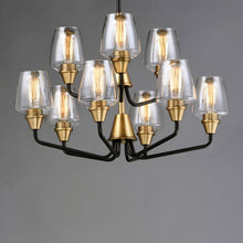 Load image into Gallery viewer, Goblet Multi Tier Chandelier in Detail.