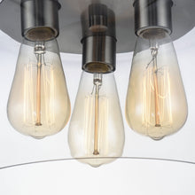 Load image into Gallery viewer, Goblet Semi Flush Mount Ceiling Light in Detail.