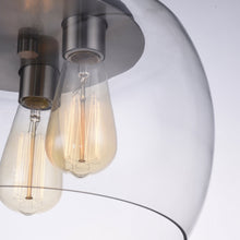 Load image into Gallery viewer, Goblet Semi Flush Mount Ceiling Light in Detail.