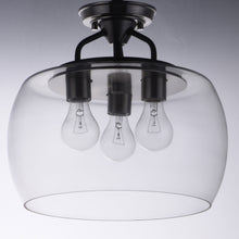 Load image into Gallery viewer, Goblet Semi Flush Mount Ceiling Light in Detail.