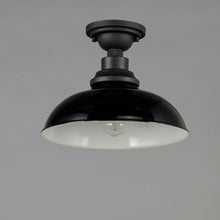 Load image into Gallery viewer, Granville Outdoor Flush Mount Ceiling Light in Detail.
