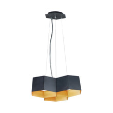 Load image into Gallery viewer, Honeycomb LED Chandelier (3-Light).