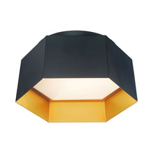 Load image into Gallery viewer, Honeycomb LED Flush Mount Ceiling Light.