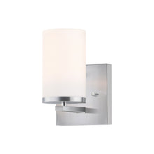 Load image into Gallery viewer, Lateral Bath Wall Light in Satin Nickel.