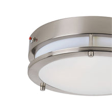 Load image into Gallery viewer, Linear LED Flush Mount Ceiling Light in Detail.