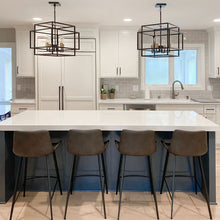 Load image into Gallery viewer, Liner Pendant Light in dining room.