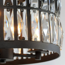 Load image into Gallery viewer, Madeline Flush Mount Ceiling Light in Detail.