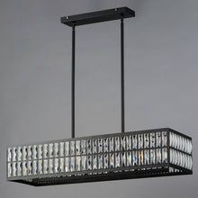 Load image into Gallery viewer, Madeline Linear Suspension Light in Detail.