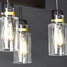Load image into Gallery viewer, Magnolia Linear Pendant Light in Detail.