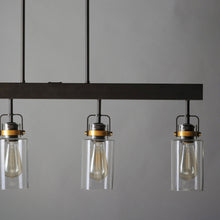 Load image into Gallery viewer, Magnolia Linear Pendant Light in Detail.
