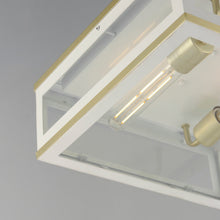 Load image into Gallery viewer, Neoclass Outdoor Flush Mount Ceiling Light in Detail.
