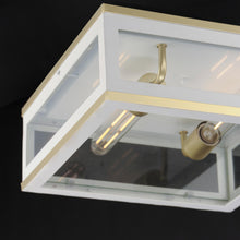 Load image into Gallery viewer, Neoclass Outdoor Flush Mount Ceiling Light in Detail.