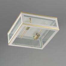 Load image into Gallery viewer, Neoclass Outdoor Flush Mount Ceiling Light in Detail.