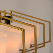 Load image into Gallery viewer, Oblique Linear Suspension Light in Detail.