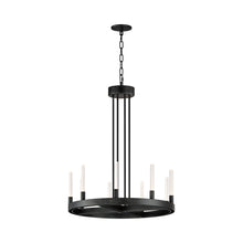 Load image into Gallery viewer, Ovation LED Chandelier in Black.