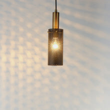 Load image into Gallery viewer, Perf Mini Pendant Light in Detail.