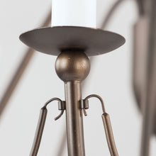 Load image into Gallery viewer, Plumette Chandelier in Detail.