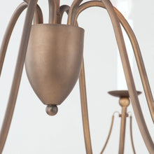 Load image into Gallery viewer, Plumette Chandelier in Detail.