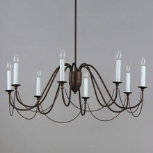 Load image into Gallery viewer, Plumette Chandelier in Detail.