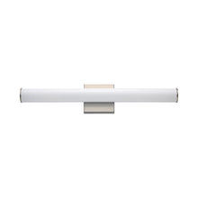 Load image into Gallery viewer, Rail LED Bath Vanity Light in Satin Nickel (Medium).