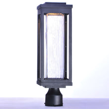 Load image into Gallery viewer, Salon Outdoor LED Post Light in Detail.