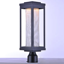 Load image into Gallery viewer, Salon Outdoor LED Post Light in Detail.