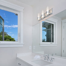 Load image into Gallery viewer, Silo Bath Vanity Light in Detail.