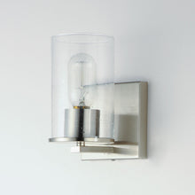 Load image into Gallery viewer, Sleek Bath Wall Light in Detail.