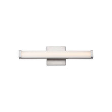 Load image into Gallery viewer, Spec LED Bath Vanity Light in Satin Nickel (X-Small).