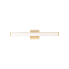 Load image into Gallery viewer, Spec LED Bath Vanity Light in Gold (Small).