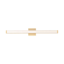 Load image into Gallery viewer, Spec LED Bath Vanity Light in Gold (Large).
