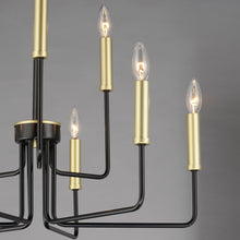 Load image into Gallery viewer, Sullivan Multi Tier Chandelier in Detail.