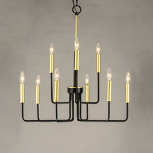 Load image into Gallery viewer, Sullivan Multi Tier Chandelier in Detail.