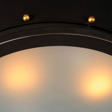 Load image into Gallery viewer, Trestle Flush Mount Ceiling Light in Detail.