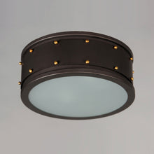 Load image into Gallery viewer, Trestle Flush Mount Ceiling Light in Detail.