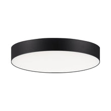 Load image into Gallery viewer, Trim LED Flush Mount Ceiling Light in Black (X-Small/Round).