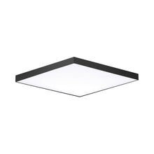 Load image into Gallery viewer, Trim LED Flush Mount Ceiling Light in Black (Large/Square).