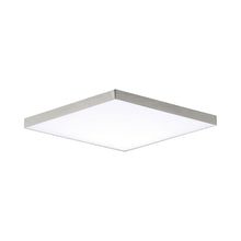Load image into Gallery viewer, Trim LED Flush Mount Ceiling Light in Satin Nickel (Large/Square).