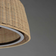 Load image into Gallery viewer, Tulum Outdoor LED Ceiling Fan in Detail.