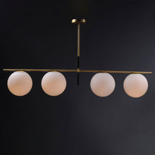 Load image into Gallery viewer, Vesper Linear Suspension Light in Detail.