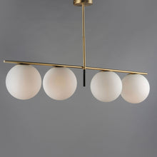 Load image into Gallery viewer, Vesper Linear Suspension Light in Detail.