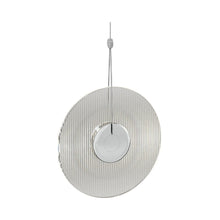 Load image into Gallery viewer, Meclisse™ LED Pendant Light in Polished Chrome/Clear Glass.